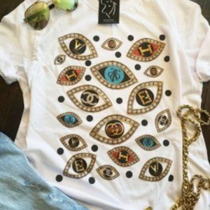Designer Karma Tee LV GUcci Chanel
